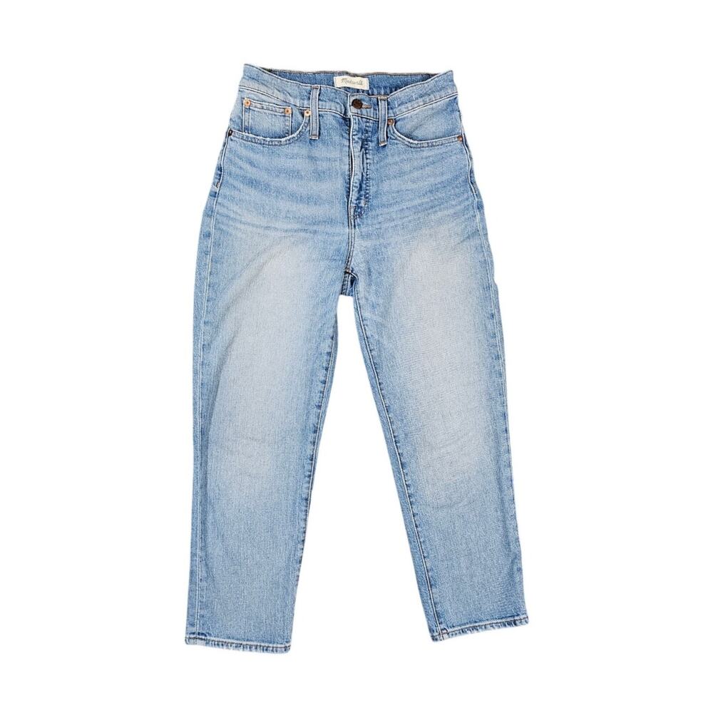 MADEWELL CLASSIC STRAIGHT BALLOON HIGH RISE LIGHT HEWES WASH JEAN – WOMEN’S 26P